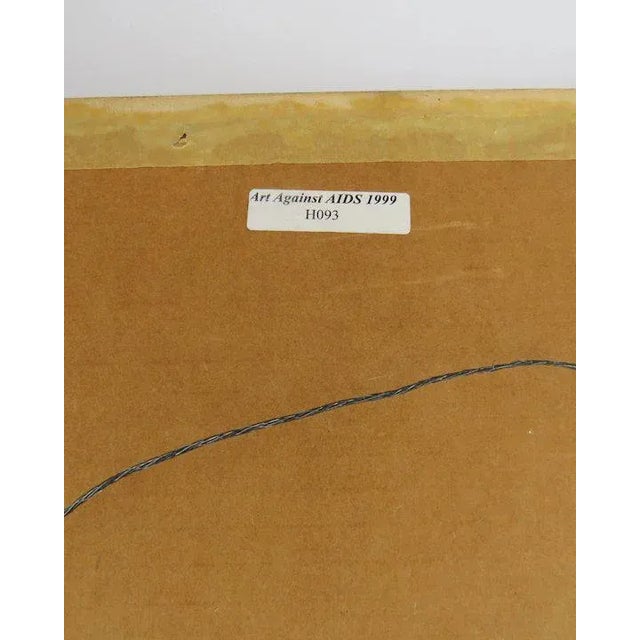 Printmaking Materials 1930s "Two Faces" Etching by Irene Stein, Framed For Sale - Image 7 of 10