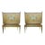1940s Pair of French Modern Cerused Oak Cabinets Attributed to Jules Leleu For Sale