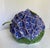 1970s Italian Sculptural Hydrangea Ceramic Tureen With Leaf Ladle For Sale In Los Angeles - Image 6 of 12