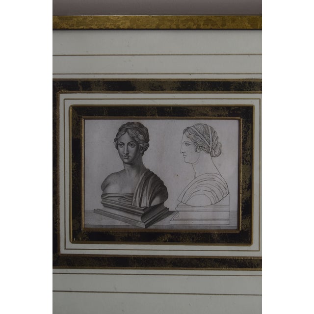 Early 19th Century 1805 Tommaso Piroli Engraving of Sappho – Antiquités D’Herculanum, Plate XXIV For Sale - Image 5 of 8
