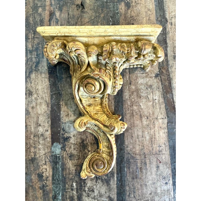Vintage Cast Resin Bracket For Sale - Image 10 of 12