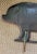 Metal Vintage Patinated Copper Pig Weathervane For Sale - Image 7 of 9