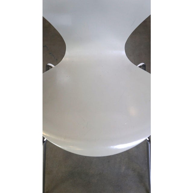 Gray Danish Grey Butterfly Chairs from Fritz Hansen, 1984, Set of 4 For Sale - Image 8 of 14