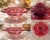 1970s Vintage Chřibská Czech Cranberry Art Glass Pedestal Centerpiece Bowl For Sale - Image 5 of 5