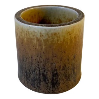 Glazed Stoneware Vase by Eva Staehr-Nielsen for Saxbo, 1950s For Sale