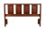 Wood Broyhill Emphasis Queen Size Walnut Headboard For Sale - Image 7 of 7