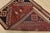 Shiraz Rug 3’5” X 4’7” Red Wool Vintage Tribal Hand-Knotted Oriental Carpet For Sale - Image 11 of 12