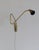 Mid-Century Wall Light in Brass and Cotton Shade, Sweden, 1960 For Sale - Image 11 of 12