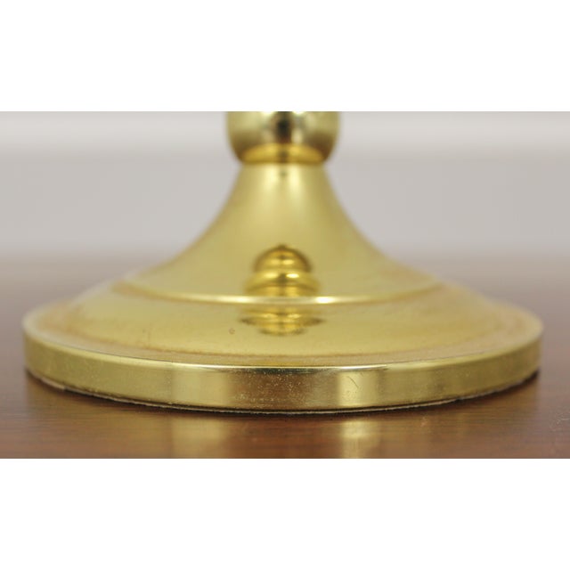 Pair Baldwin Brass Candlesticks in Colonial Style Chairish