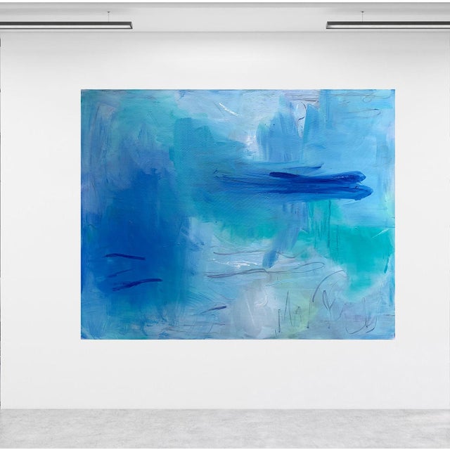 “Undercurrent” is an original abstract painting that I created in oil on canvas. My work explores gesture, atmosphere, and...