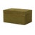 Pisa Green Vegan Suede Contract-Grade Storage Box For Sale In Los Angeles - Image 6 of 9