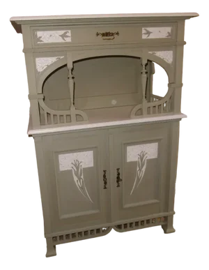 Art Nouveau Vertiko Chest of Drawers