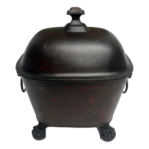 Antique Regency Iron Coal Scuttle