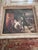 Antique European Oil on Canvas Genre Painting in Ornate Carved Frame For Sale - Image 4 of 12