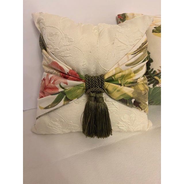 Elevate your living space with this striking, custom-made pair of decorative throw pillows. Featuring a curated blend of...