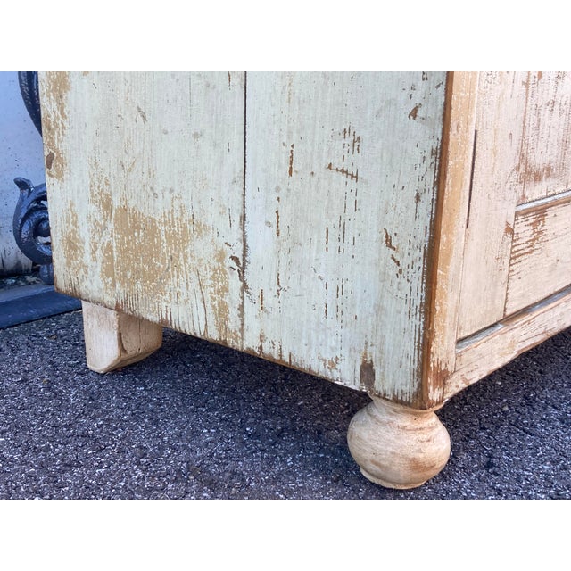 1920s Pine Painted Water Cupboard For Sale - Image 10 of 13