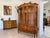 Baroque Style Display Cabinet in Inlaid Walnut, 1980s For Sale - Image 4 of 14