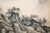 1970s Ming Dynasty Style Monochrome Screen "Landscape With Mountains" For Sale - Image 12 of 17