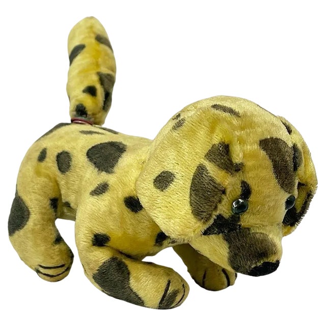 Wind-Up Toy Dog with Spin Tail, 1950s For Sale