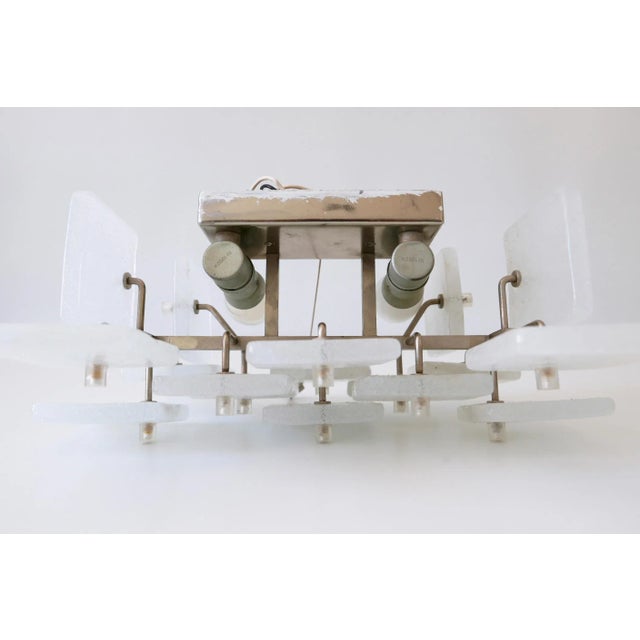 Mid-Century Ice Glass Sconces from Kalmar Franken KG, 1960s, Set of 2 For Sale - Image 15 of 18