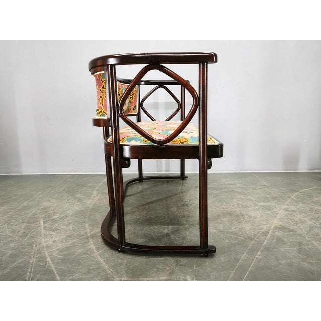 Art Nouveau Bat Sofa by Josef Hoffmann, 1930s For Sale - Image 13 of 15