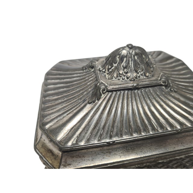 Eclectic German Sugar Bowl from WMF, 1890s For Sale - Image 3 of 18
