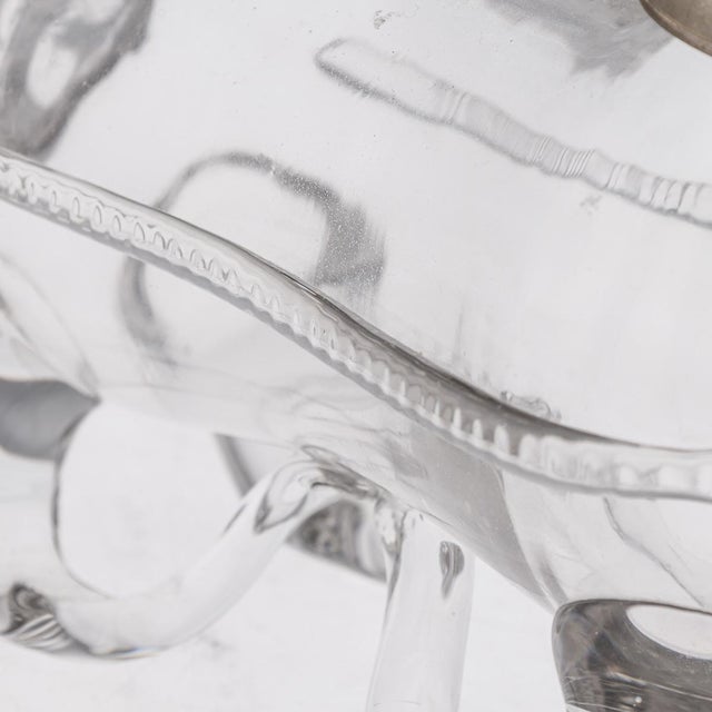 Antique Victorian Brass and Glass Novelty Dog Claret Jug, 1890 For Sale - Image 14 of 18