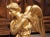 Pair of Circa 1800 Giltwood Angels From Italy For Sale - Image 9 of 13