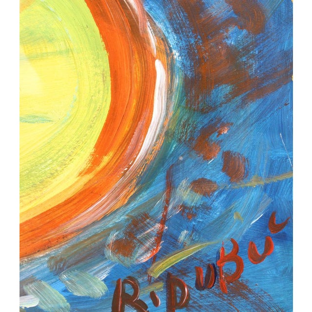 Roland Dubuc, The Circus, 1970s, Gouache on Paper, Framed For Sale - Image 16 of 18