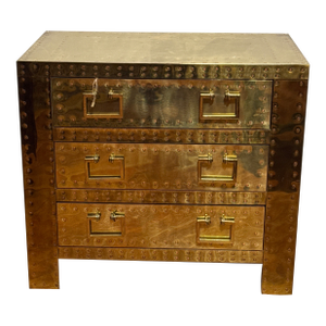 Sarreid Style Brass Chest
