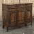 French Provincial Antique Country French Walnut Buffet ~ Trois Porte Enfilade For Sale - Image 3 of 17