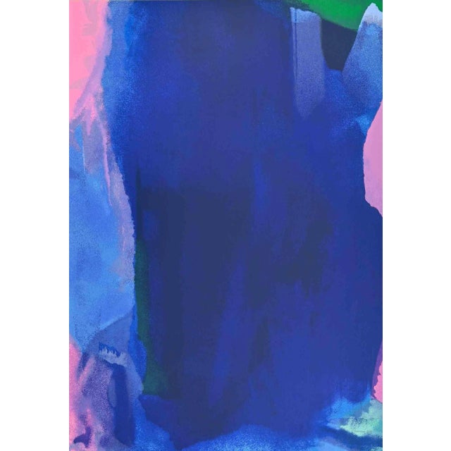 Italo Bressan, The Visible of the Invisible, Original Screen Print, 1989 For Sale