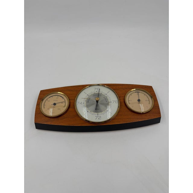 Barometer Weather Station, 1950s For Sale - Image 6 of 18