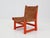 Brown Riaza Hunting Children's Chair by Muñoz Paco for Darro, Spain, 1959 For Sale - Image 8 of 14