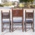 Vintage Chairs in Leatherette, 1930s, Set of 3 For Sale - Image 4 of 9