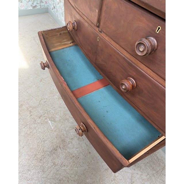 Large Antique English Chest of Drawers, 1890s For Sale - Image 14 of 16
