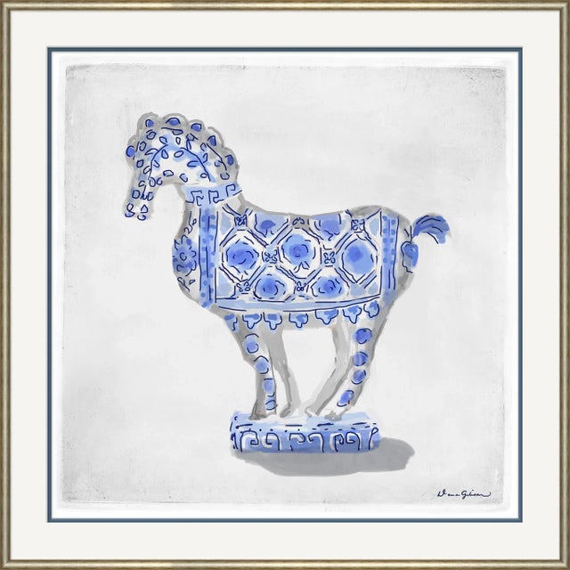 Contemporary Manchu West By Dana Gibson, Framed Art Print For Sale - Image 3 of 3