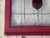 Early 20th C. Stained Glass Window - Shield / Crest in Wine Red and Old Gold For Sale - Image 6 of 13