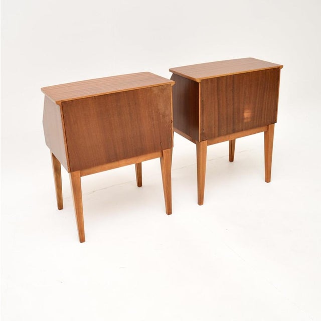 Vintage Swedish Bedside Cabinets, 1950s, Set of 2 For Sale - Image 6 of 11