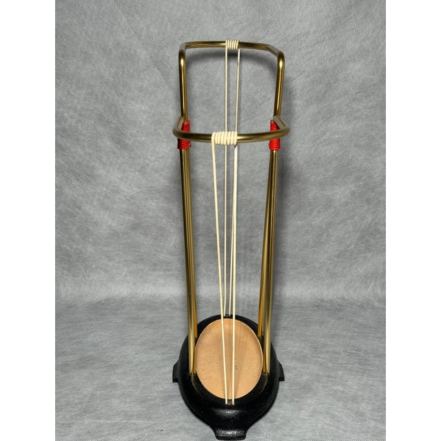 Vintage Metal Umbrella Stand, 1960s For Sale - Image 6 of 11