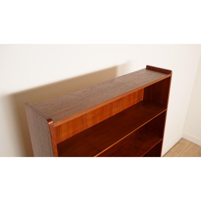 Vintage Highboard Shelf in Teak attributed to Johannes Sorth, 1965 For Sale - Image 9 of 17