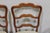 Set of 6 Vintage Cherry French Provincial Ladder Back Dining Chairs, 37” H For Sale - Image 4 of 18