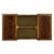 Wood Mahogany Leather Top Desk For Sale - Image 7 of 12