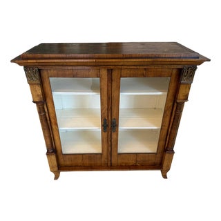 Empire Display Cabinet Top in Ash Wood, 1810 For Sale
