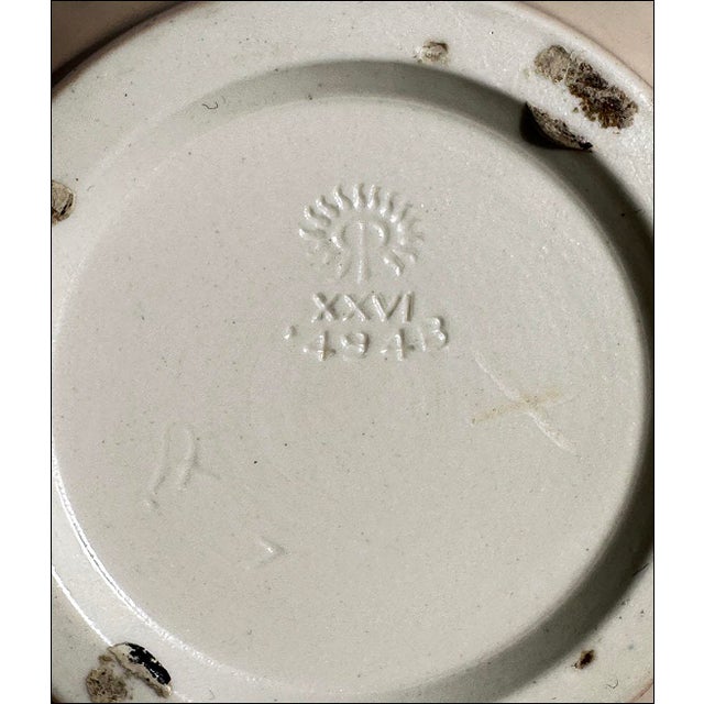 Lavender Rookwood Frederick Rothenbusch Art Pottery Floral Vellum Vase-Factory 2nd For Sale - Image 8 of 9