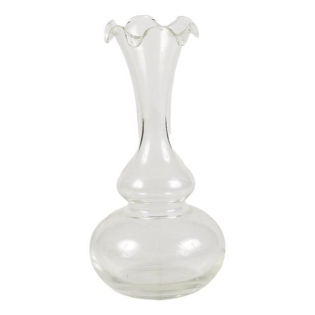 20th Century Hand-Blown Glass Vase For Sale
