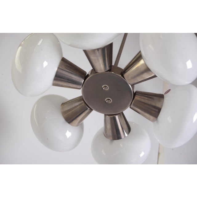 Mid-Century Sputnik Pendant Light by Jaroslav Bejvl for Kamenicky Senov, Czechoslovakia, 1970s For Sale - Image 9 of 18