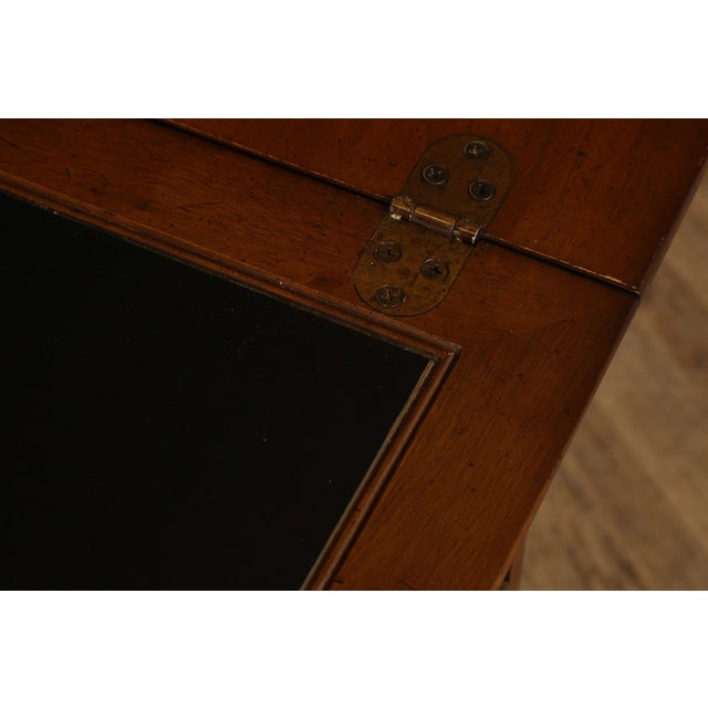 Henredon 18th Century Portfolio Georgian Style Walnut Server For Sale - Image 10 of 18