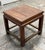 Chinese Elmwood Square Side Table, Antique For Sale - Image 4 of 12