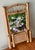 Small Bamboo Frame Mirror With Shelf For Sale - Image 6 of 9